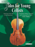 Solos for Young Cellists Cello Part and Piano Acc., Volume 1 Cover Image
