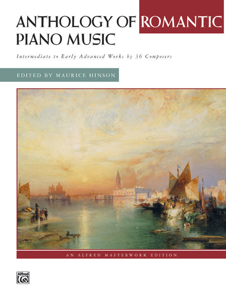 Anthology of Romantic Piano Music: Piano Comb Bound Book – Alfred