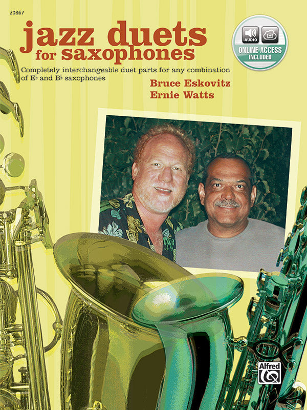 Jazz Duets for Saxophones Cover Image