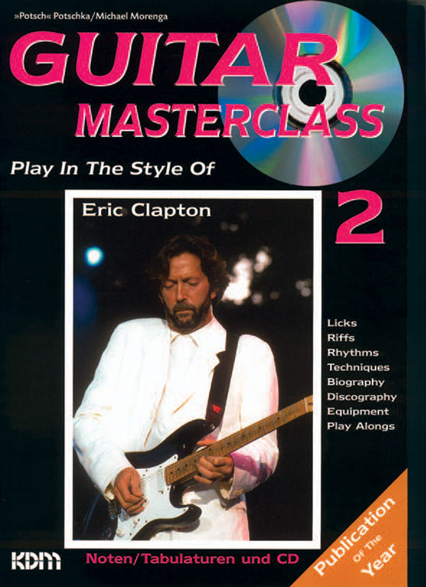 Guitar Masterclass Band 2 Play in the Style of Eric Clapton Cover Image