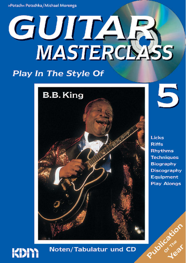 Guitar Masterclass Band 5 Play in the Style of B.B.King Cover Image
