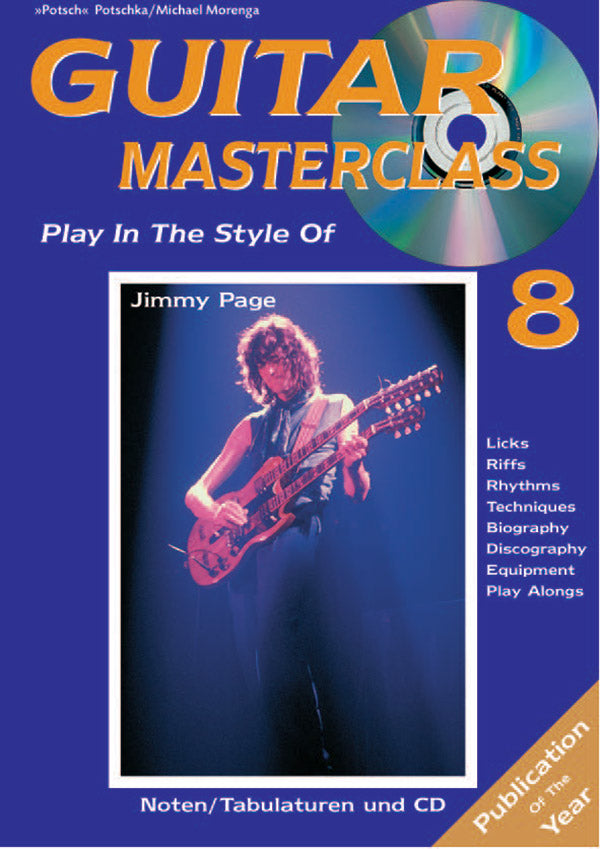 Guitar Masterclass Band 8 Play in the Style of Jimmy Page Cover Image