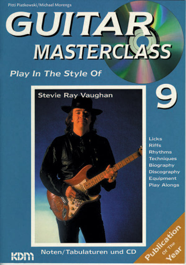Guitar Masterclass Band 9 Play in the Style of Stevie Ray Vaughan Cover Image