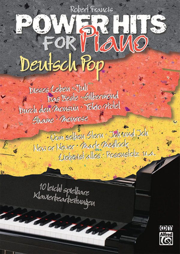 Power Hits for Piano - Deutsch Pop, Band 1 Cover Image