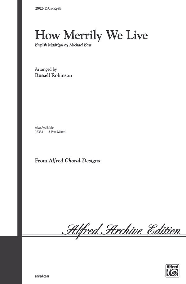 How Merrily We Live Sheet Music Preview