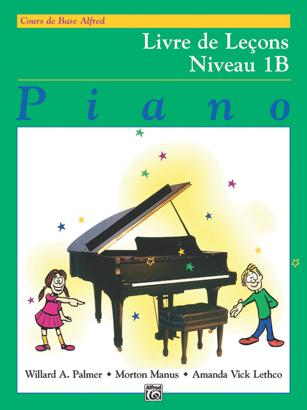 Alfred's Basic Piano Library: French Edition Lesson Book 1B Sheet Music Preview
