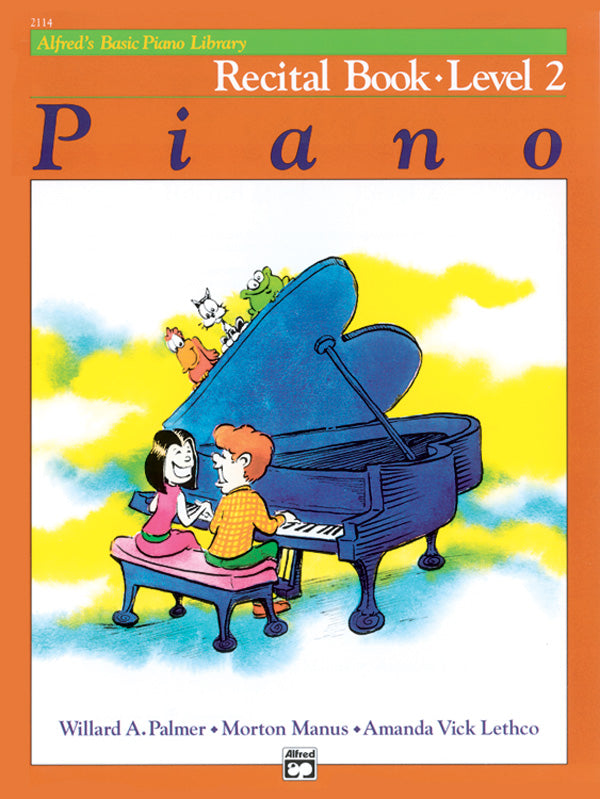 Alfred's Basic Piano Library: Recital Book 2 Cover Image