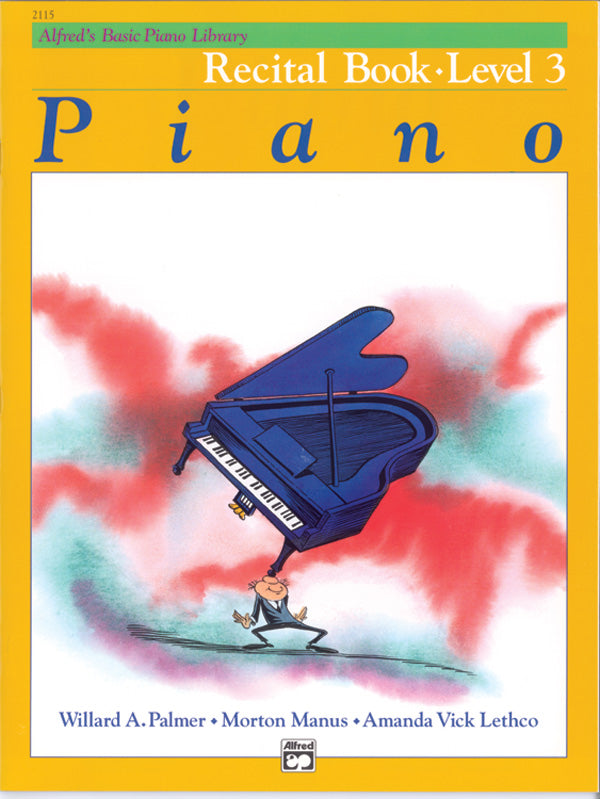 Alfred's Basic Piano Library: Recital Book 3 Sheet Music Preview