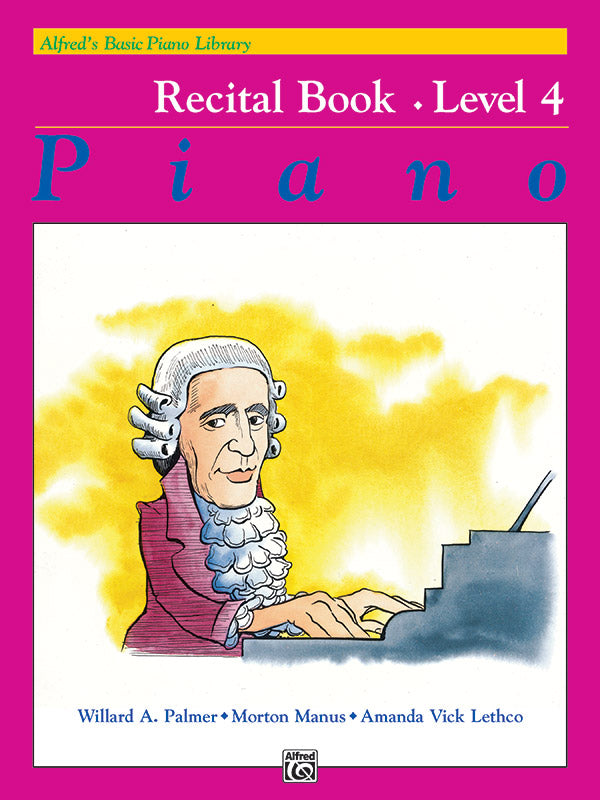 Alfred's Basic Piano Library: Recital Book 4 Sheet Music Preview