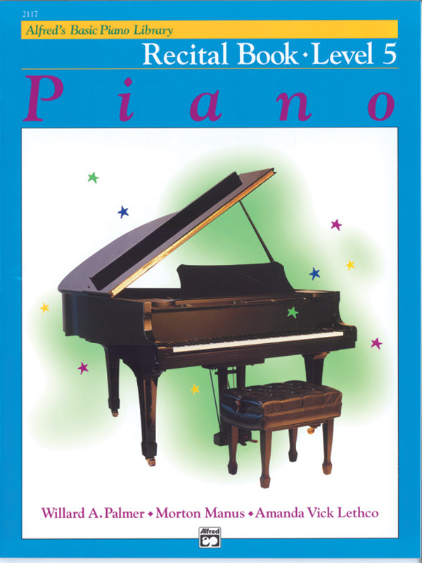 Alfred's Basic Piano Library: Recital Book 5 Cover Image