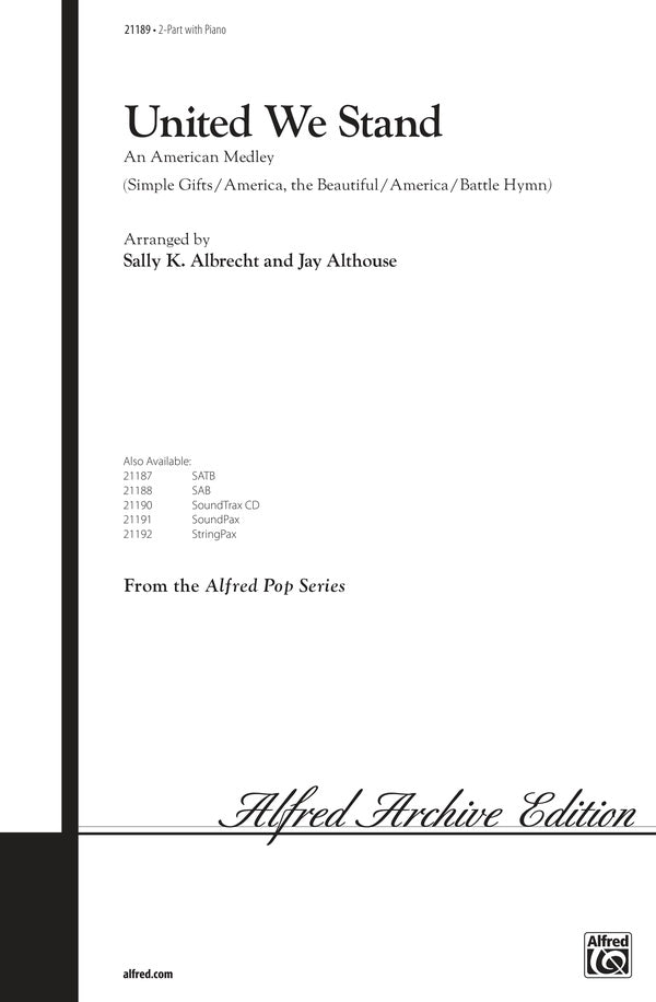 United We Stand (An American Medley) Sheet Music Preview