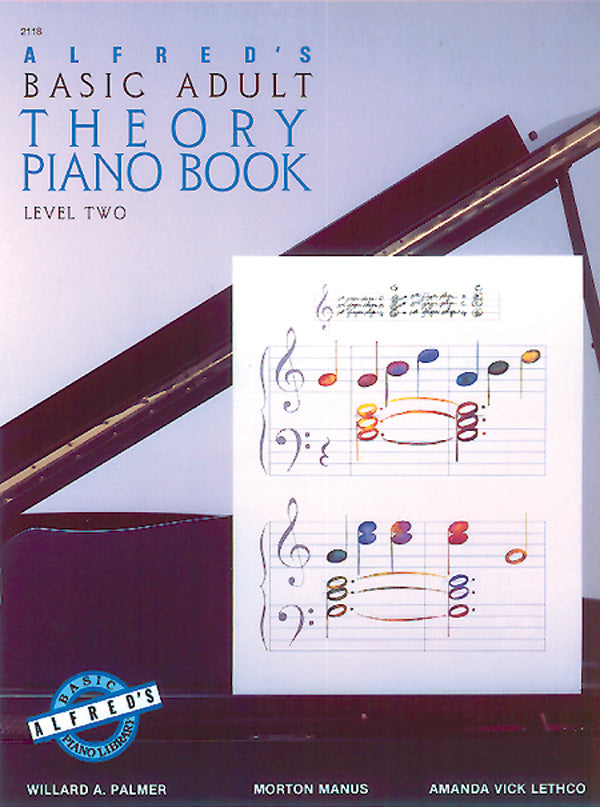 Alfred's Basic Adult Piano Course: Theory Book 2 Cover Image