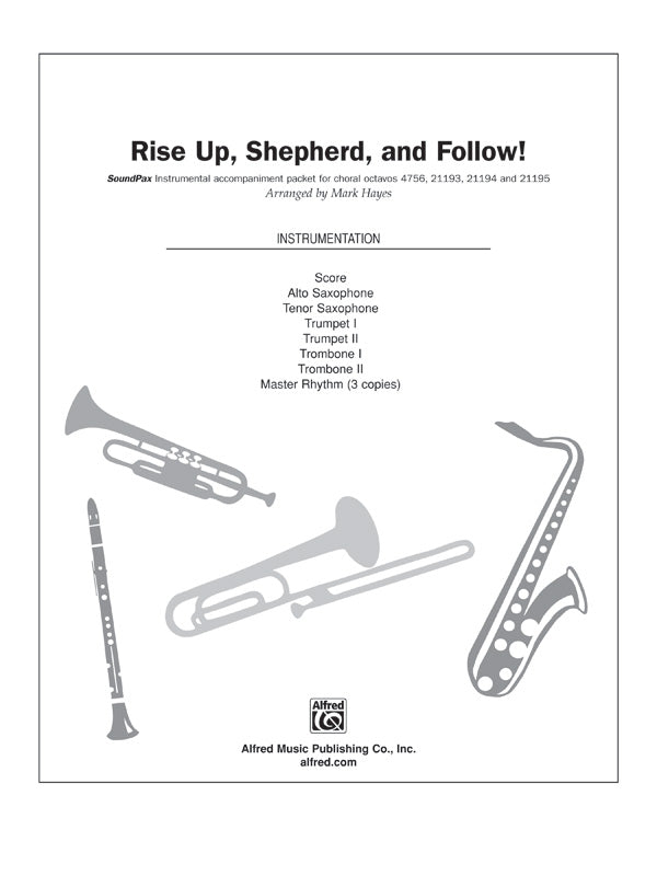 Rise Up, Shepherd, and Follow!: 2nd B-flat Trumpet Sheet Music Preview
