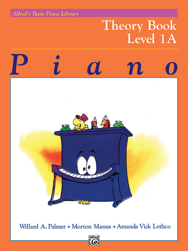 Alfred's Basic Piano Library: Theory Book 1A Cover Image