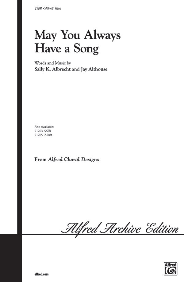 May You Always Have a Song Sheet Music Preview