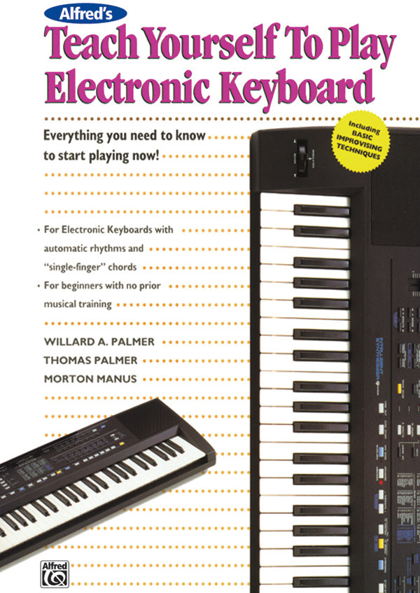 Alfred's Teach Yourself to Play Electronic Keyboard Cover Image