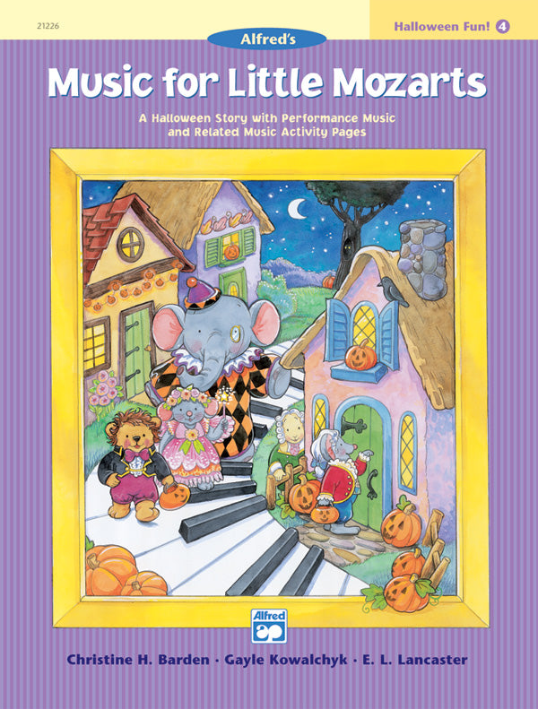 Music for Little Mozarts: Halloween Fun! Book 4: A Halloween Story with Performance Music and Related Music Activity Pages Sheet Music Preview