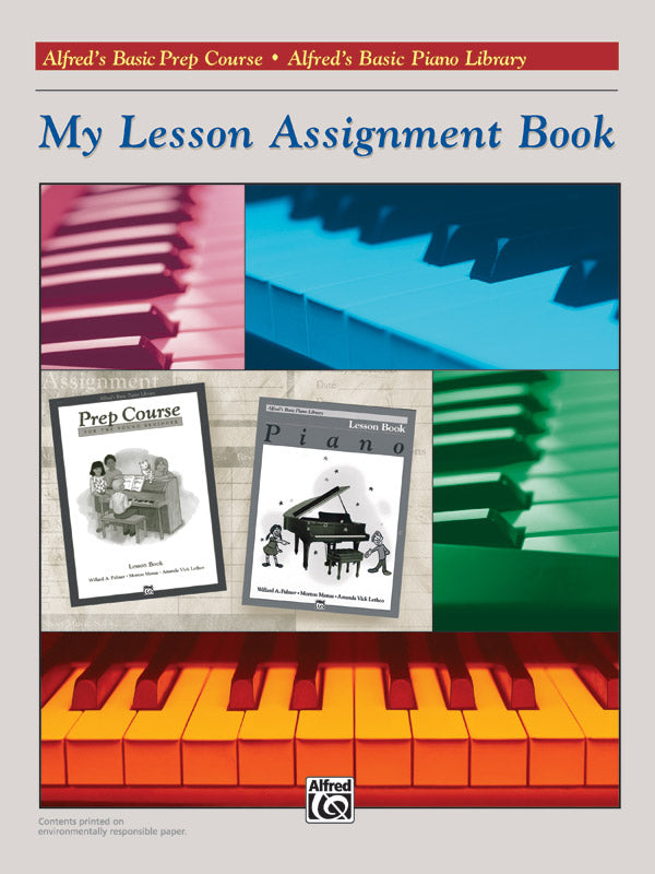 My Lesson Assignment Book Cover Image
