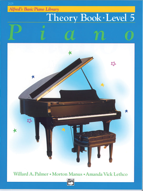 Alfred's Basic Piano Library: Theory Book 5 Cover Image