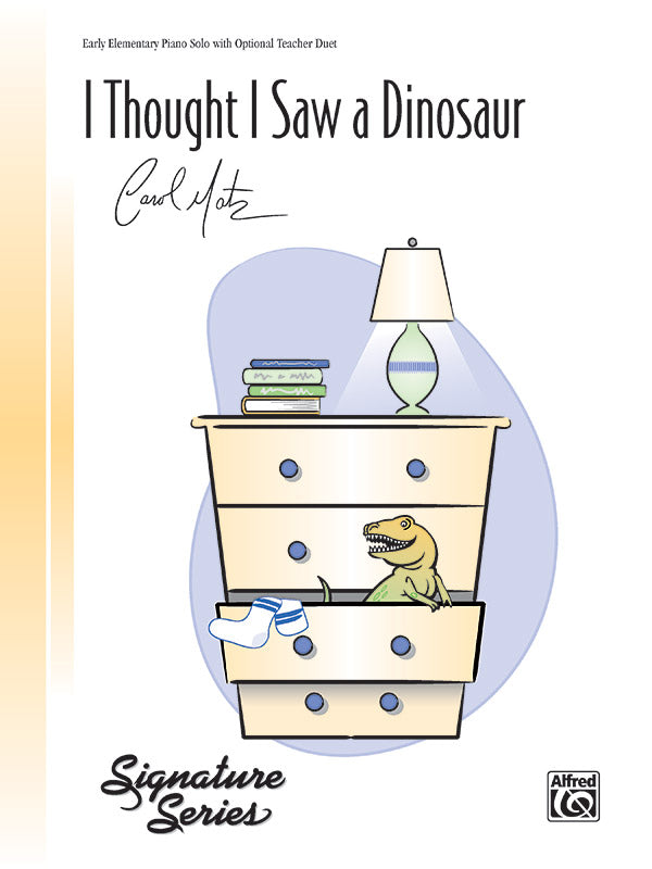 I Thought I Saw a Dinosaur Cover Image
