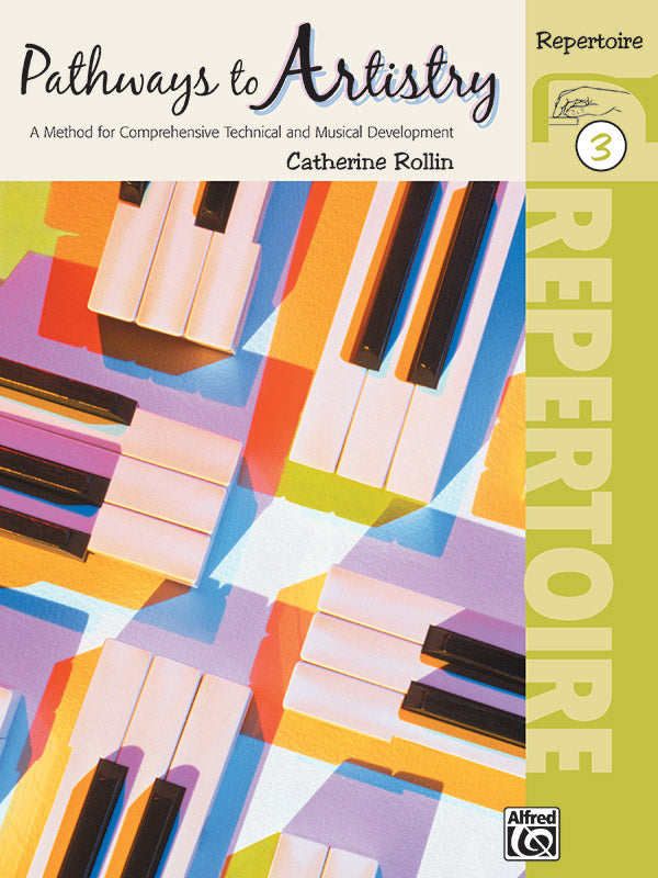Pathways to Artistry: Repertoire, Book 3 Cover Image