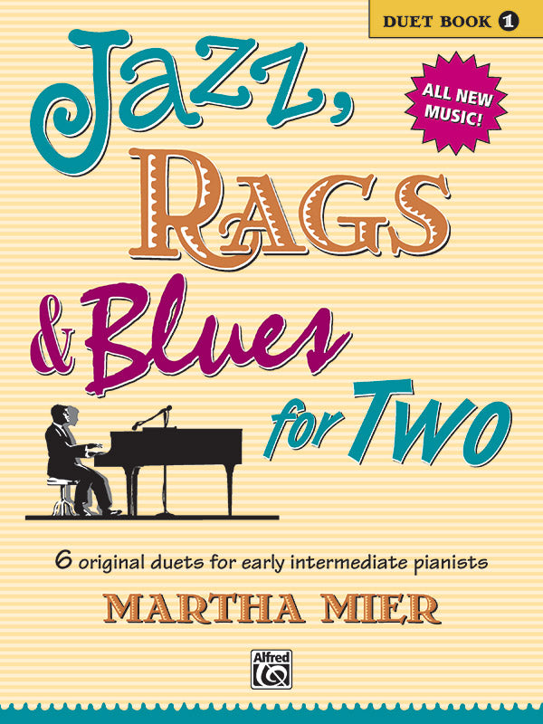 Jazz, Rags & Blues for Two, Book 1 Cover Image