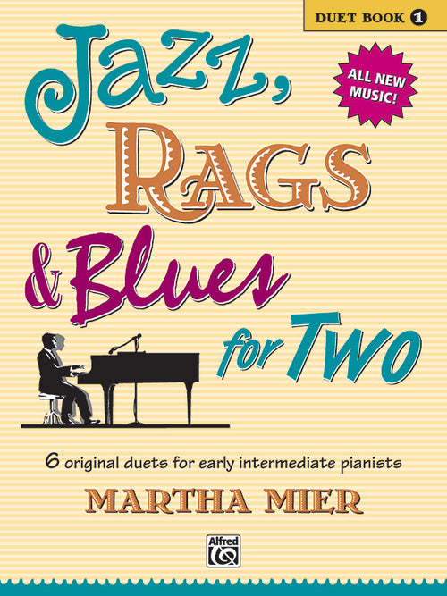 Jazz, Rags & Blues for Two, Book 1 Cover Image