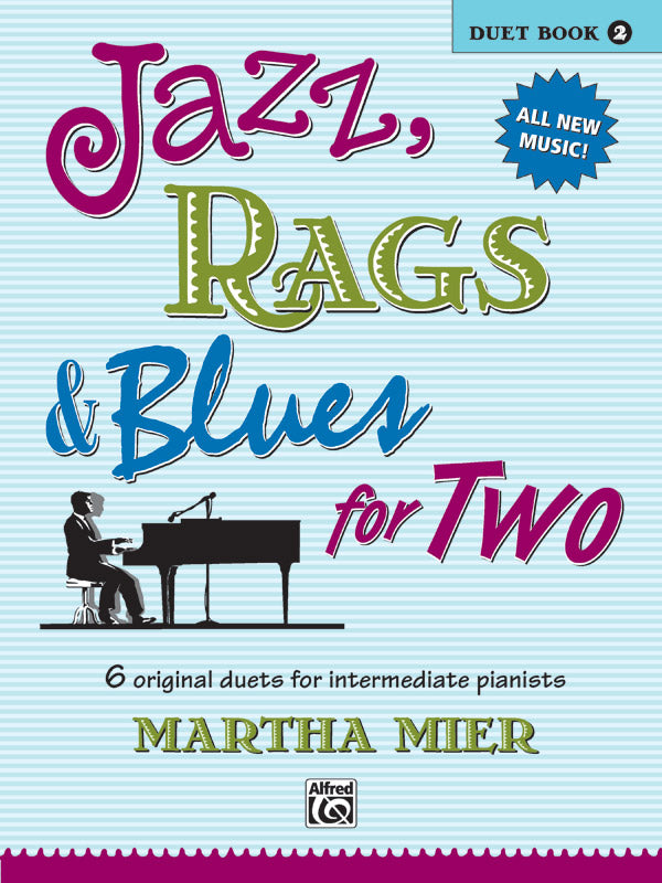 Jazz, Rags & Blues for Two, Book 2 Cover Image