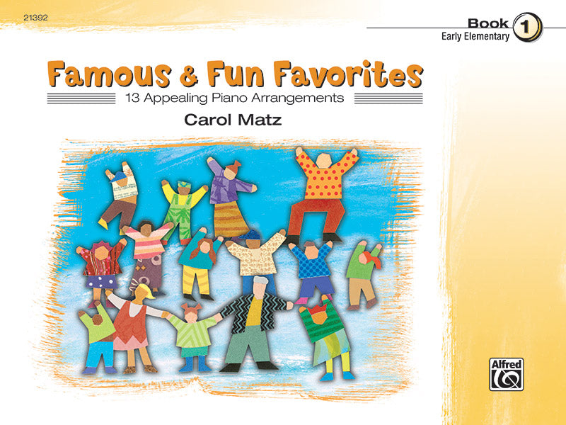 Famous & Fun Favorites, Book 1 Cover Image