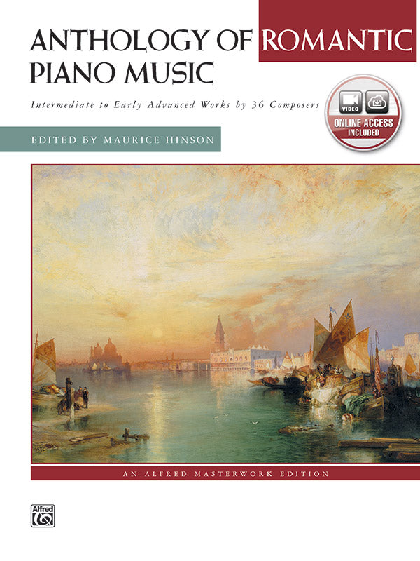 Anthology of Romantic Piano Music with Performance Practices in Romantic Piano Music Cover Image