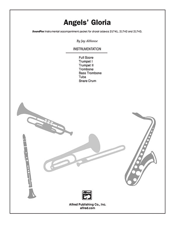 Angels' Gloria: 1st Trombone Sheet Music Preview