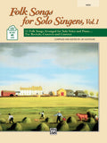 Folk Songs for Solo Singers, Vol. 1 Cover Image