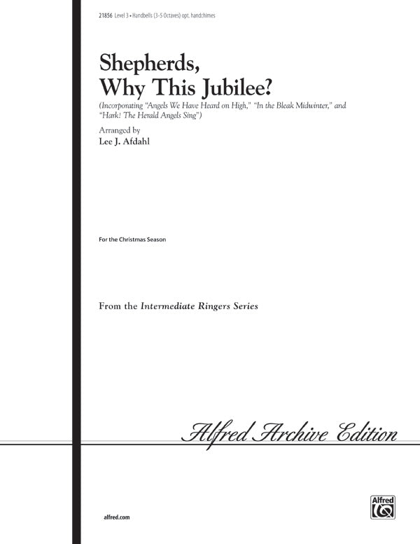 Shepherds, Why This Jubilee? Cover Image