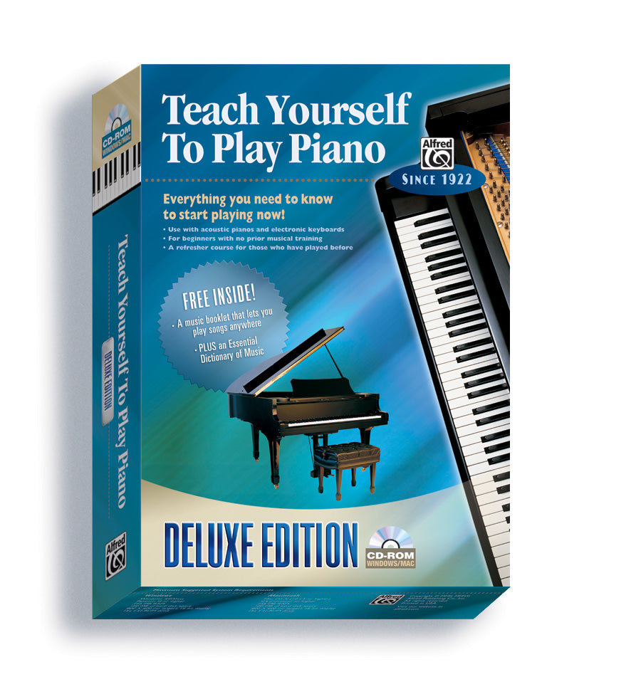 Alfred's Teach Yourself to Play Piano Cover Image