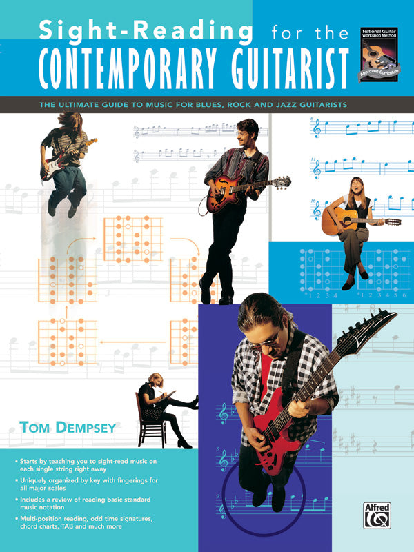 Sight-Reading for the Contemporary Guitarist: The Ultimate Guide to Music for Blues, Rock, and Jazz Guitarists Sheet Music Preview