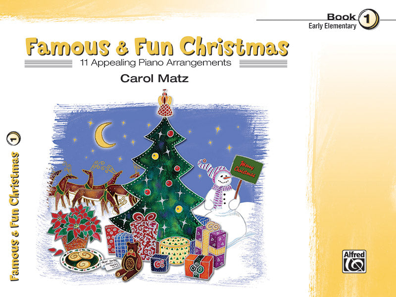 Famous & Fun Christmas, Book 1 Cover Image