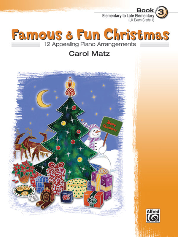 Famous & Fun Christmas, Book 3 Cover Image