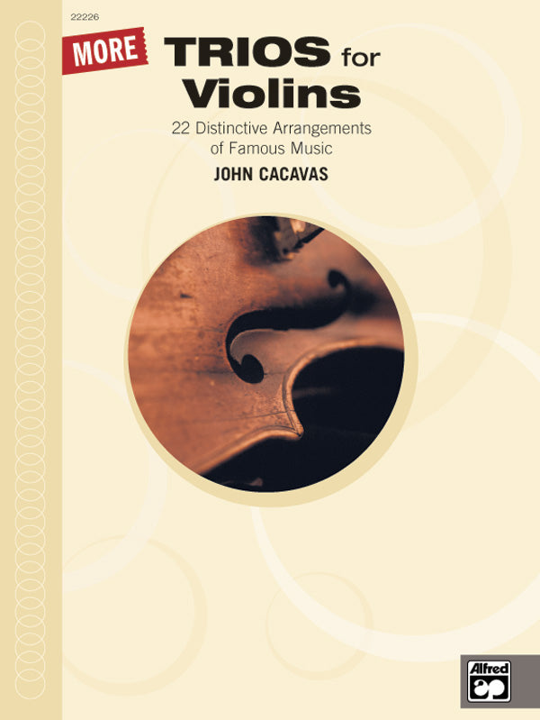More Trios for Violin Cover Image