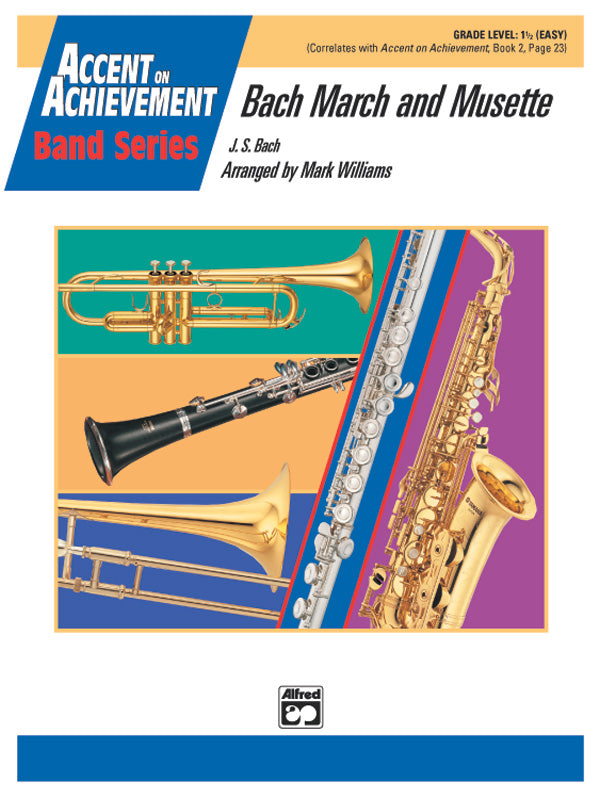 Bach March and Musette Sheet Music Preview