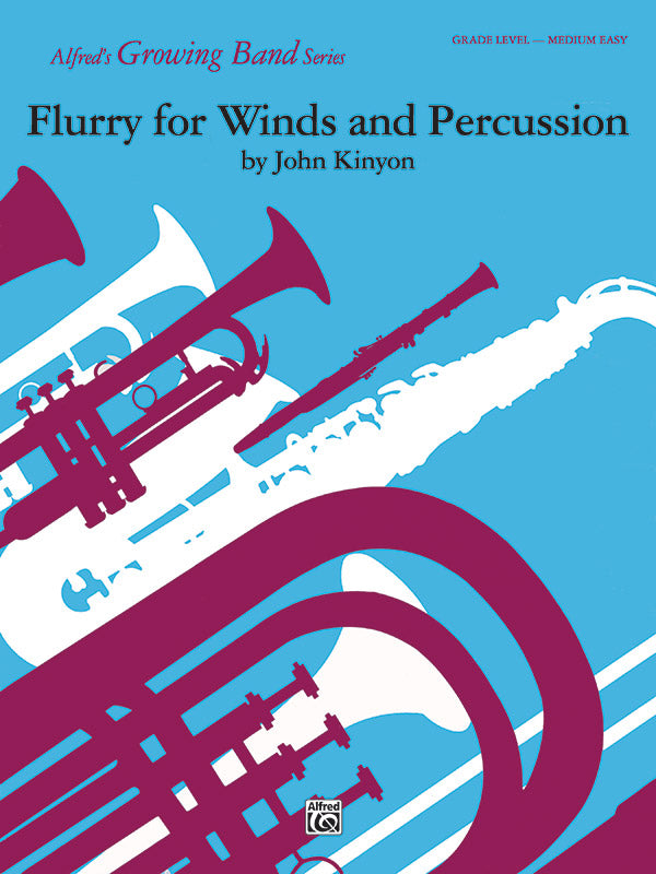 Flurry for Winds and Percussion Sheet Music Preview