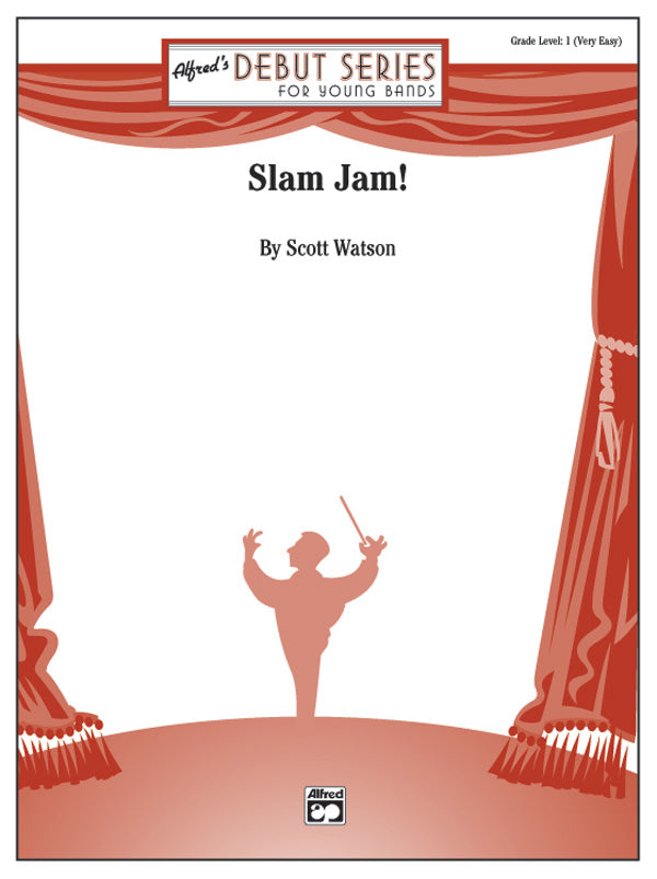 Slam Jam!: 1st B-flat Clarinet Sheet Music Preview