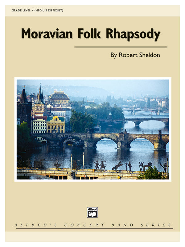 Moravian Folk Rhapsody: 3rd B-flat Clarinet Sheet Music Preview