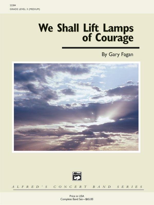 We Shall Lift Lamps of Courage: 2nd E-flat Alto Saxophone Sheet Music Preview
