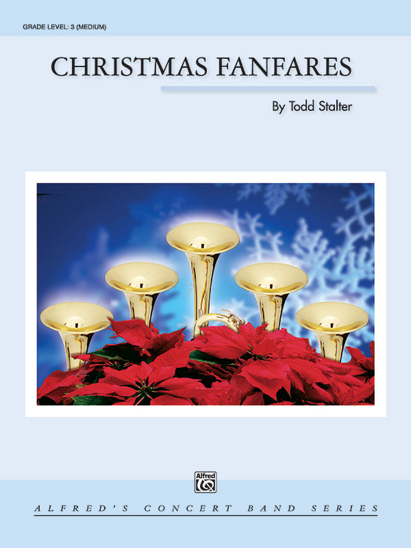 Christmas Fanfares: 2nd B-flat Clarinet Sheet Music Preview