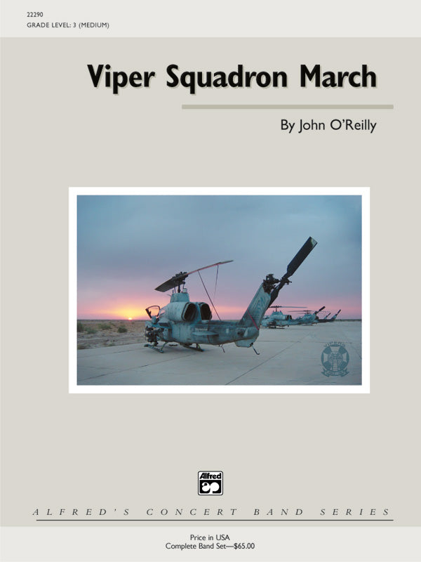 Viper Squadron March: 2nd E-flat Alto Saxophone Sheet Music Preview