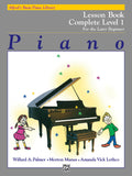 Alfred's Basic Piano Library: Lesson Book Complete 1 (1A/1B) Cover Image