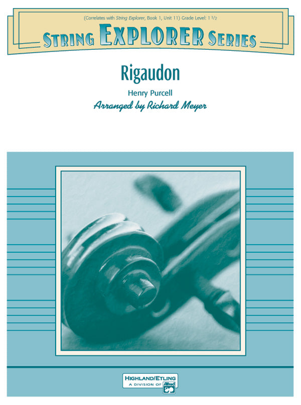 Rigaudon: 1st Violin Sheet Music Preview