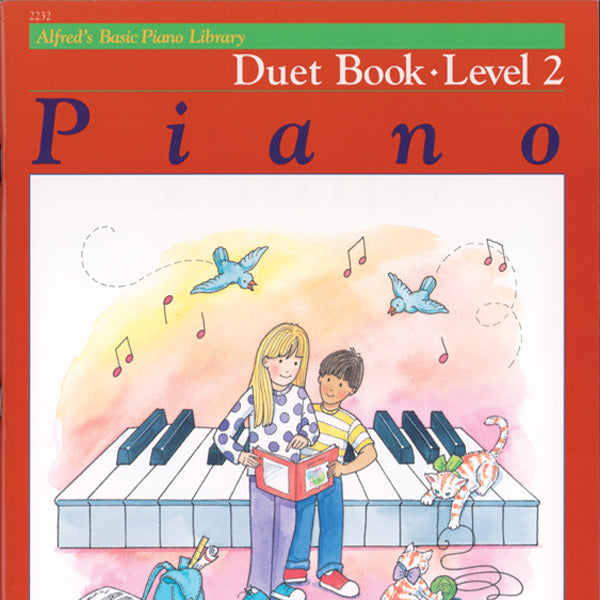 Alfred's Basic Piano Library: Duet Book 2 Cover Image