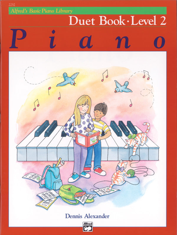 Alfred's Basic Piano Library: Duet Book 2 Cover Image
