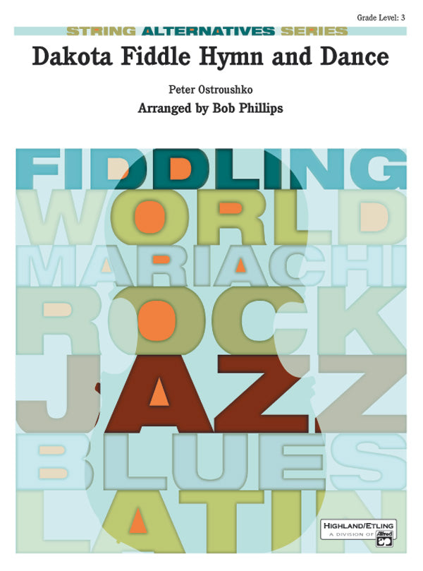 Dakota Fiddle Hymn and Dance: String Bass Sheet Music Preview